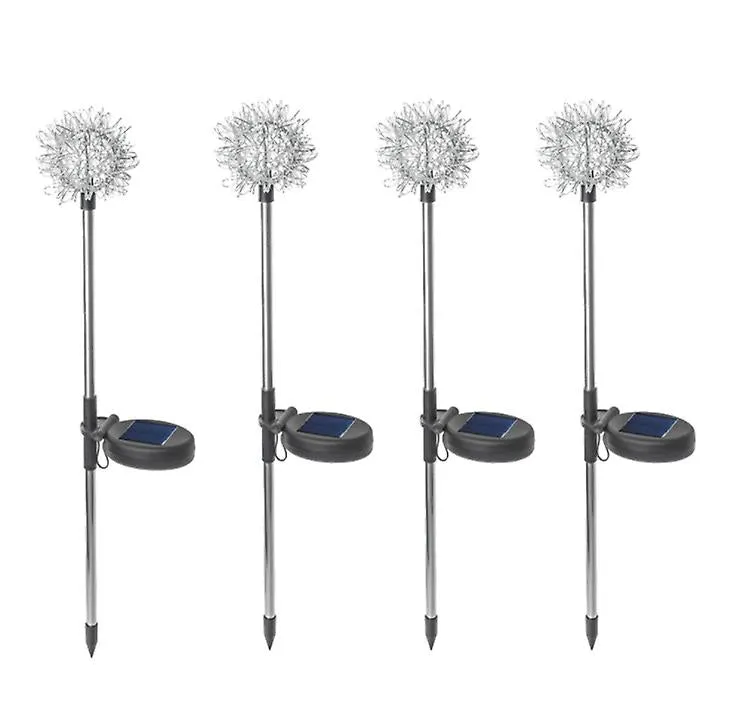 1 pcs color light Solar simulation dandelion yard decoration light, LED waterproof garden light AZ17242