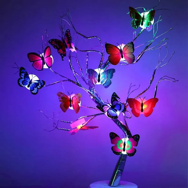 3D LED Butterfly Decoration Night Light