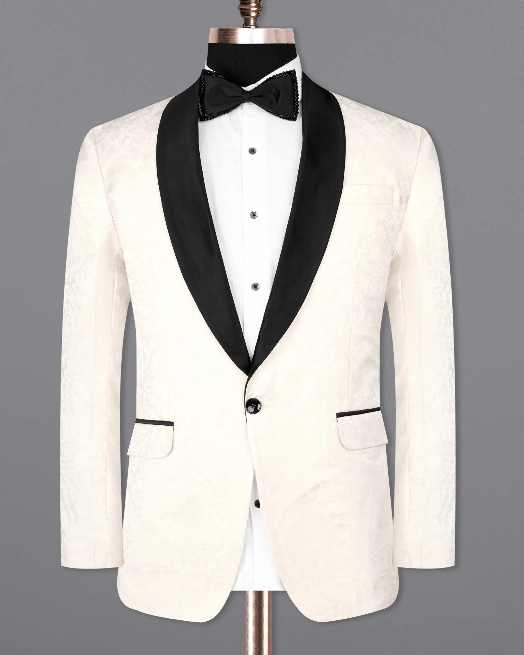 Alabaster Tuxedo Designer Suit