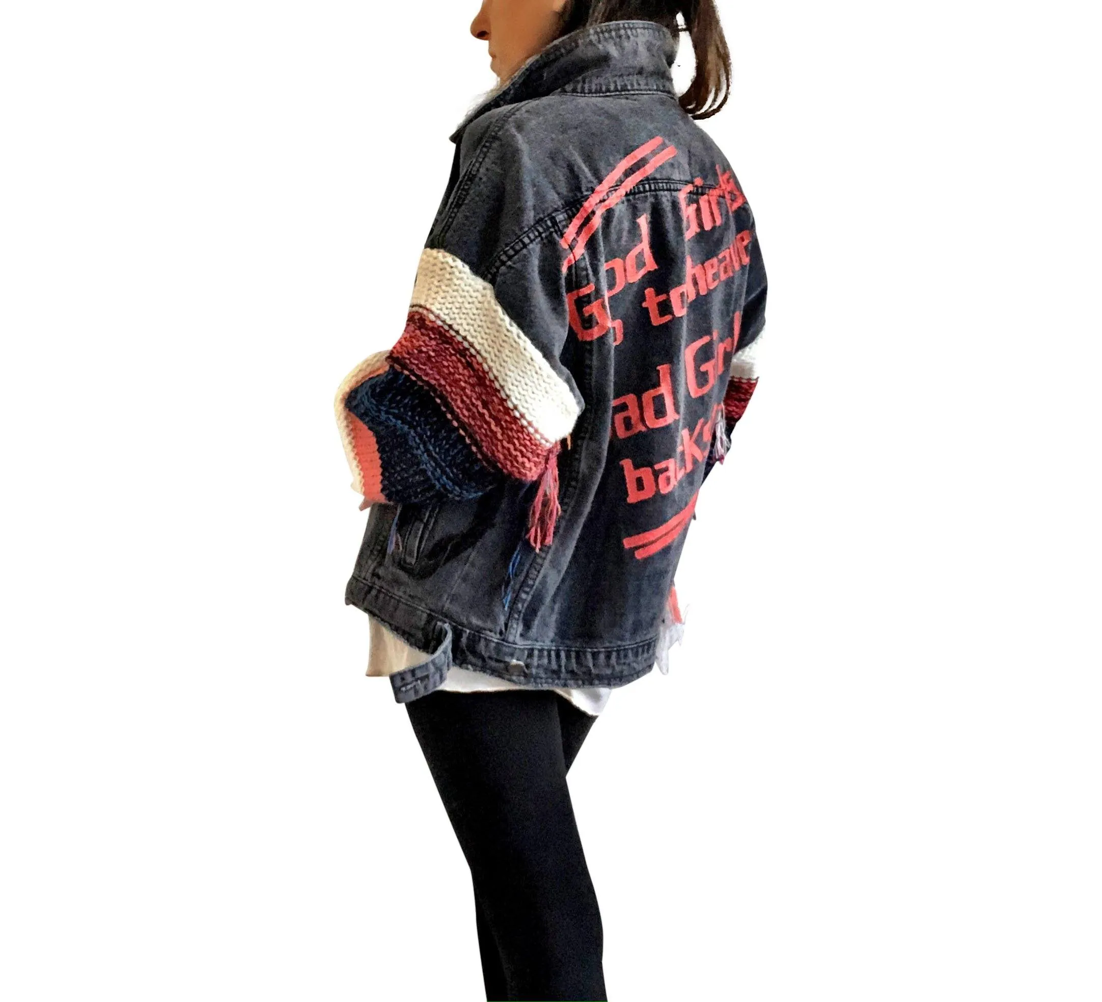 'BAD GIRLS' DENIM JACKET