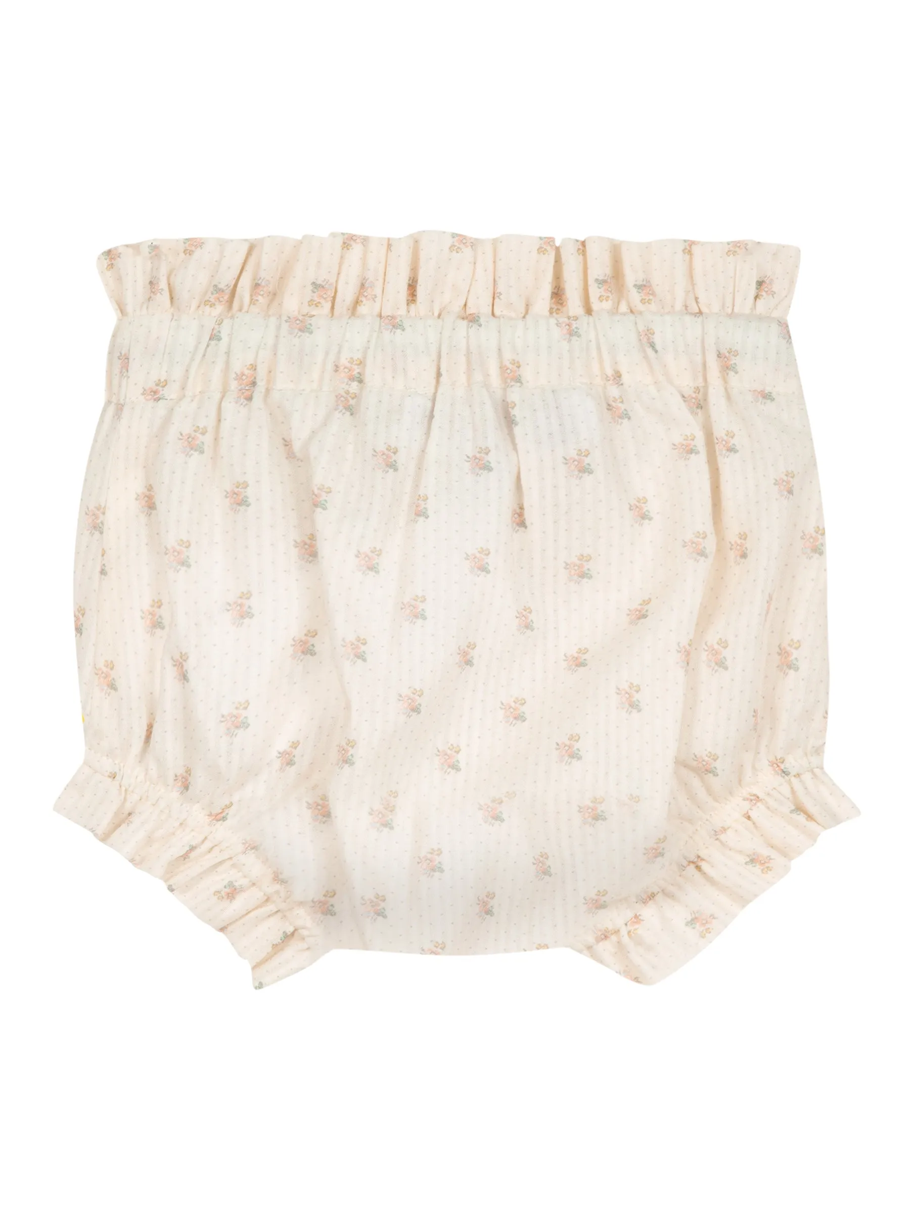 Bloomers - Ecru floral print cotton