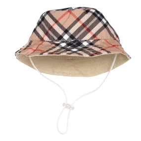 Bucket Hat | Bias Plaid Tan