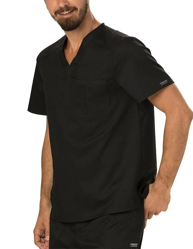 Cherokee Workwear Revolution Men's V-Neck Top