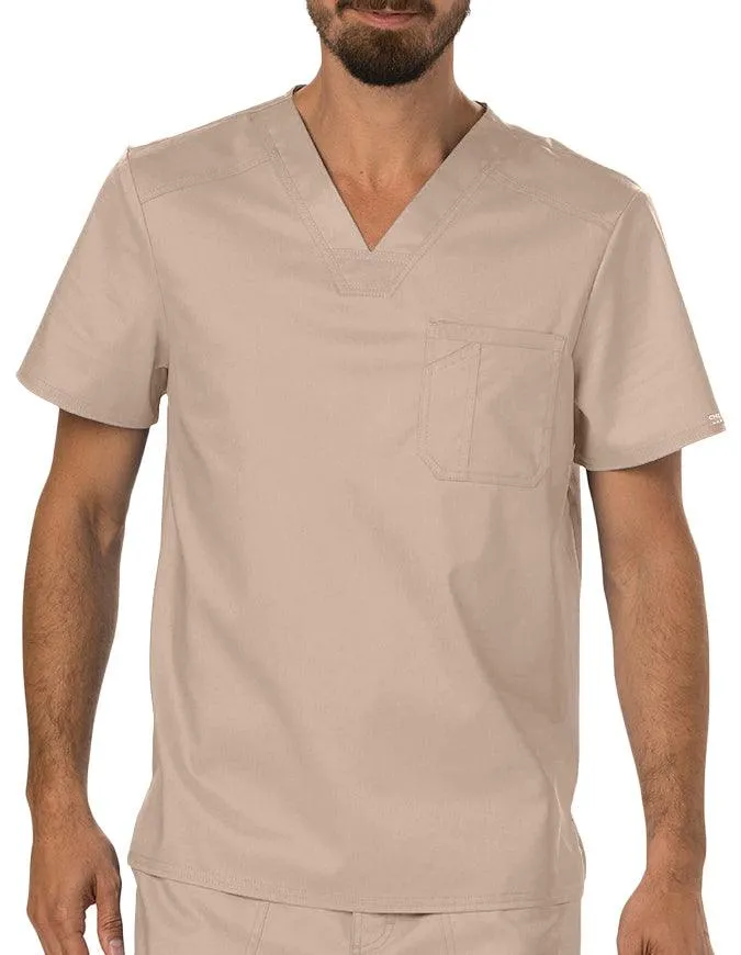 Cherokee Workwear Revolution Men's V-Neck Top