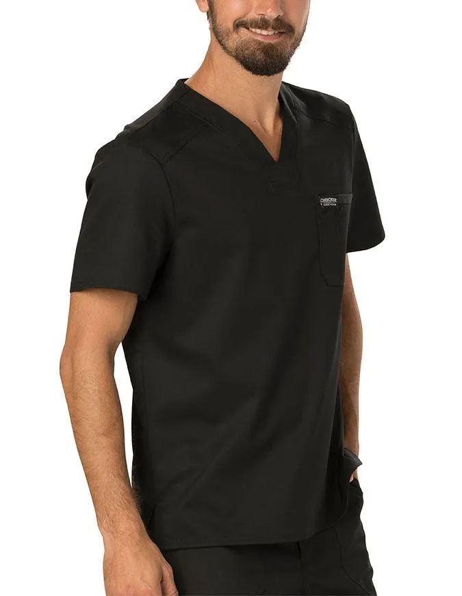 Cherokee Workwear Revolution Men's V-Neck Top