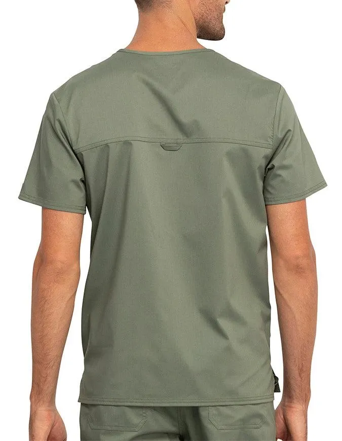 Cherokee Workwear Revolution Men's V-Neck Top