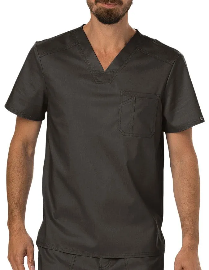 Cherokee Workwear Revolution Men's V-Neck Top