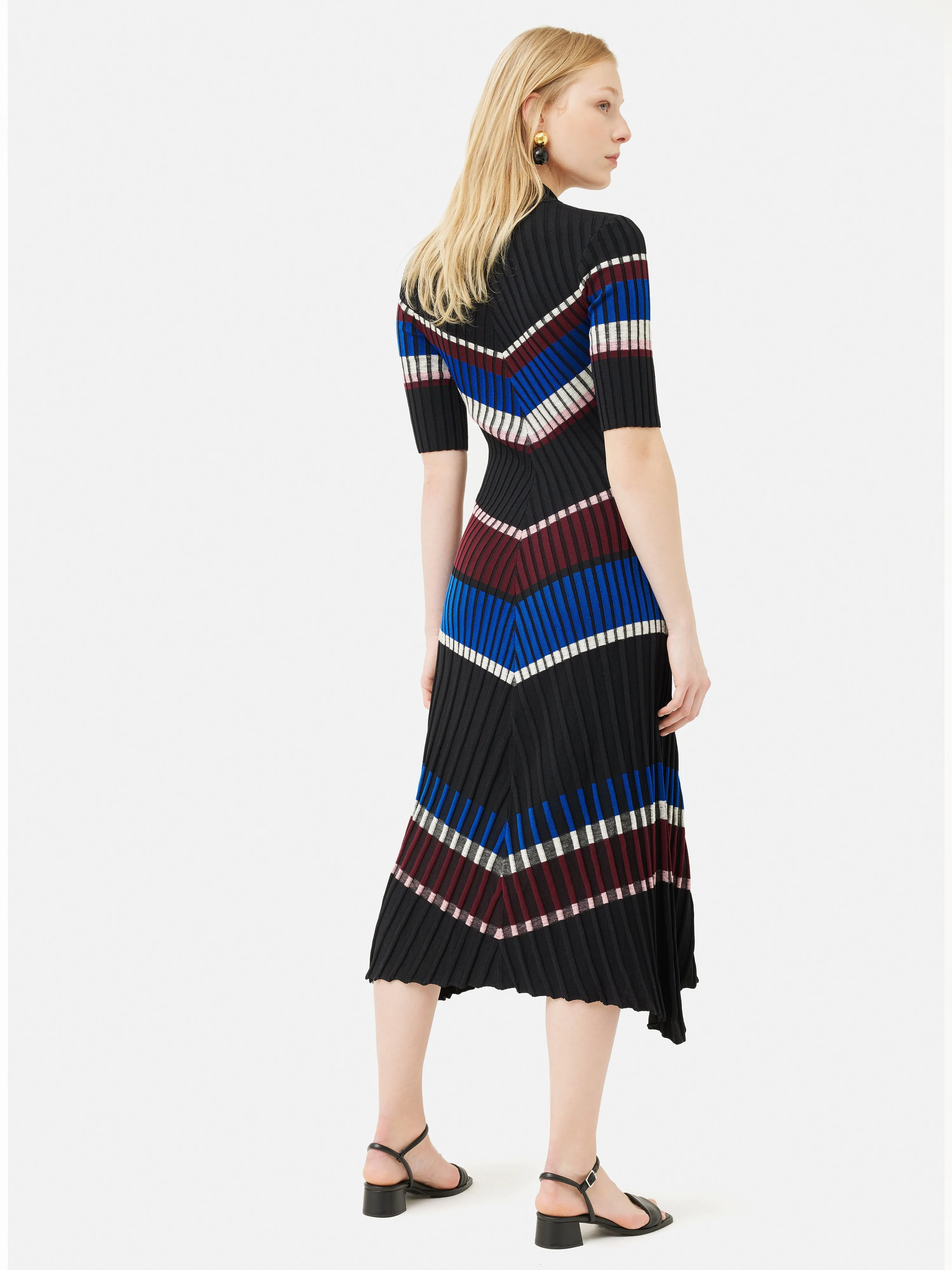 Collagerie Knitted Dress | Black