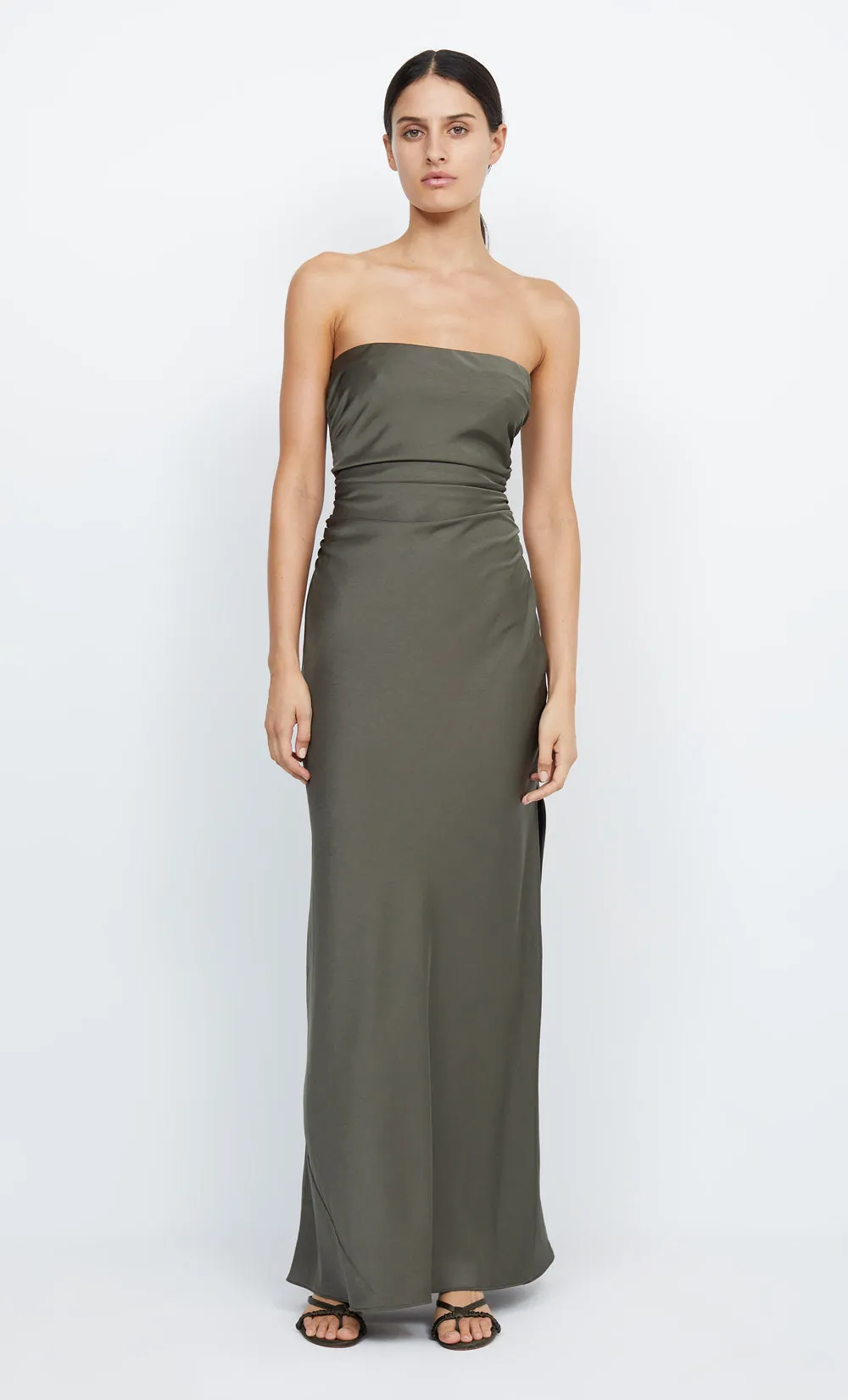 ETERNITY STRAPLESS MAXI - DARK WILLOW