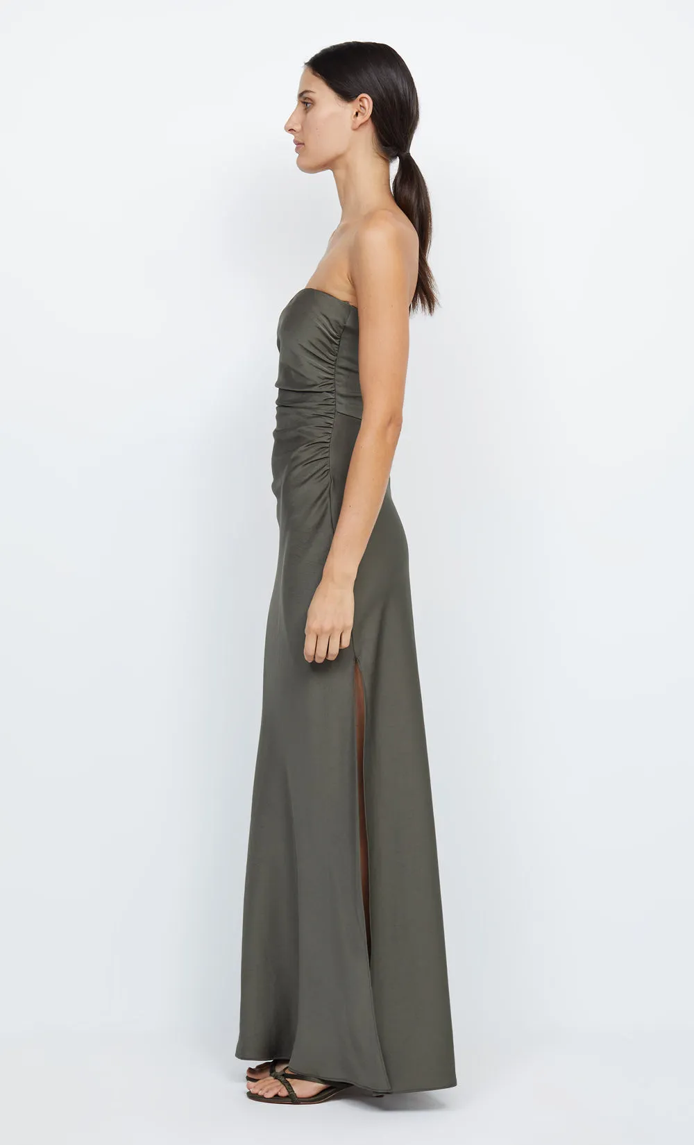 ETERNITY STRAPLESS MAXI - DARK WILLOW