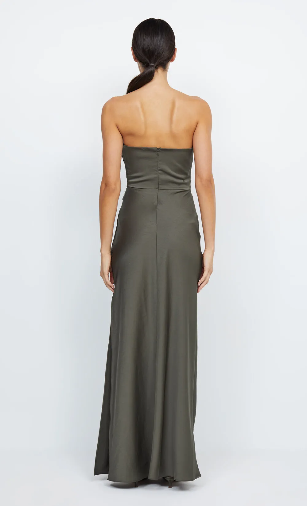 ETERNITY STRAPLESS MAXI - DARK WILLOW