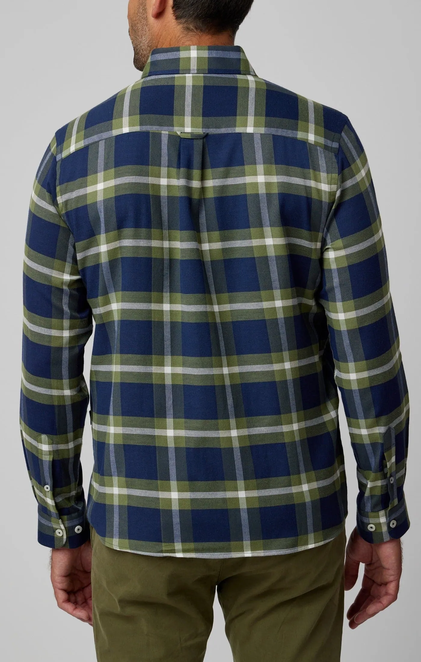 Green Tartan Plaid Drytouch Shirt