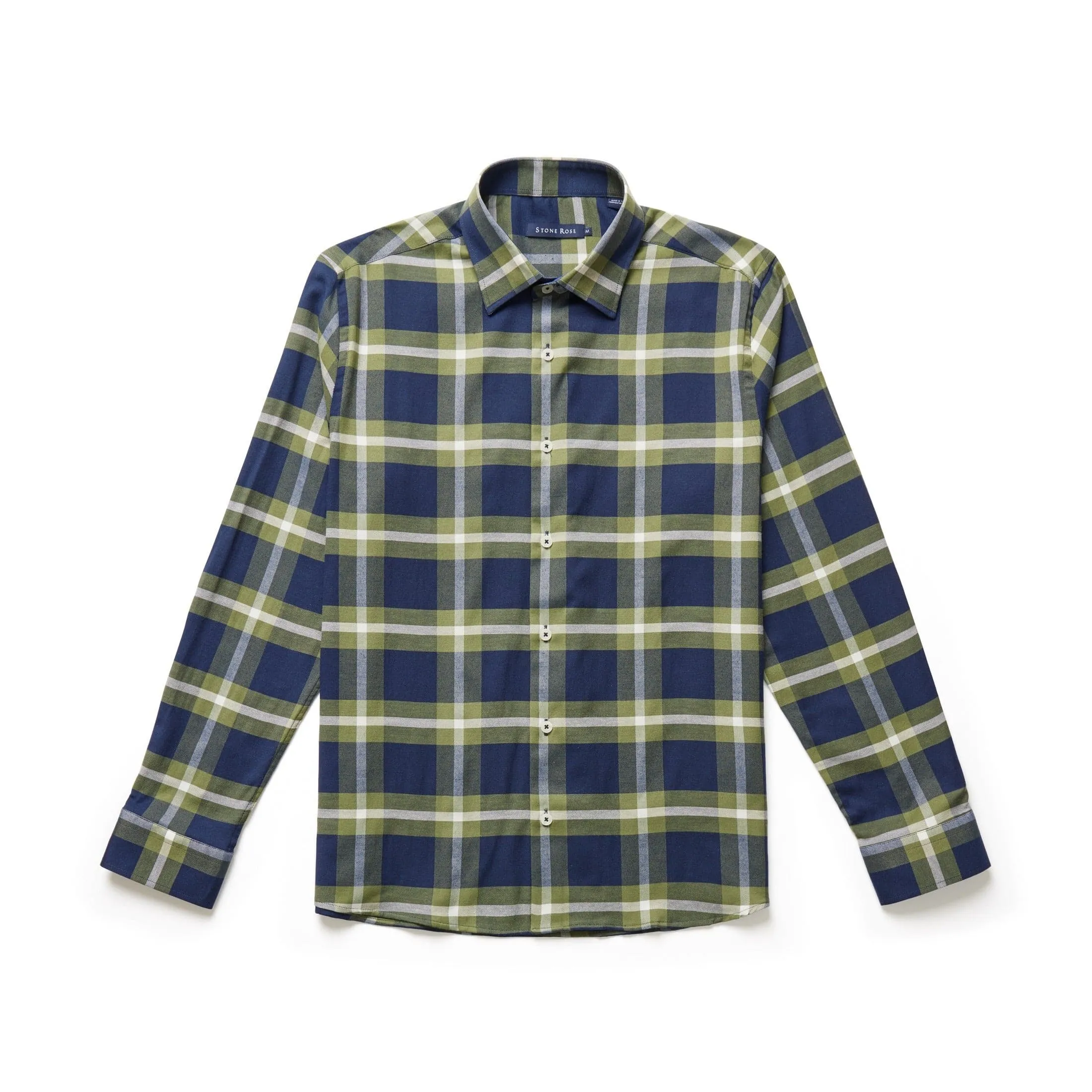 Green Tartan Plaid Drytouch Shirt