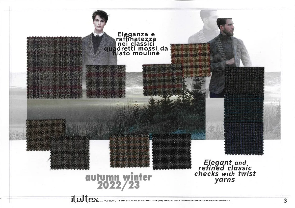 ITALTEX MENSWEAR SCENARIO AW2022/23