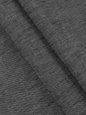 Linen Brooks Grey Suiting Fabric