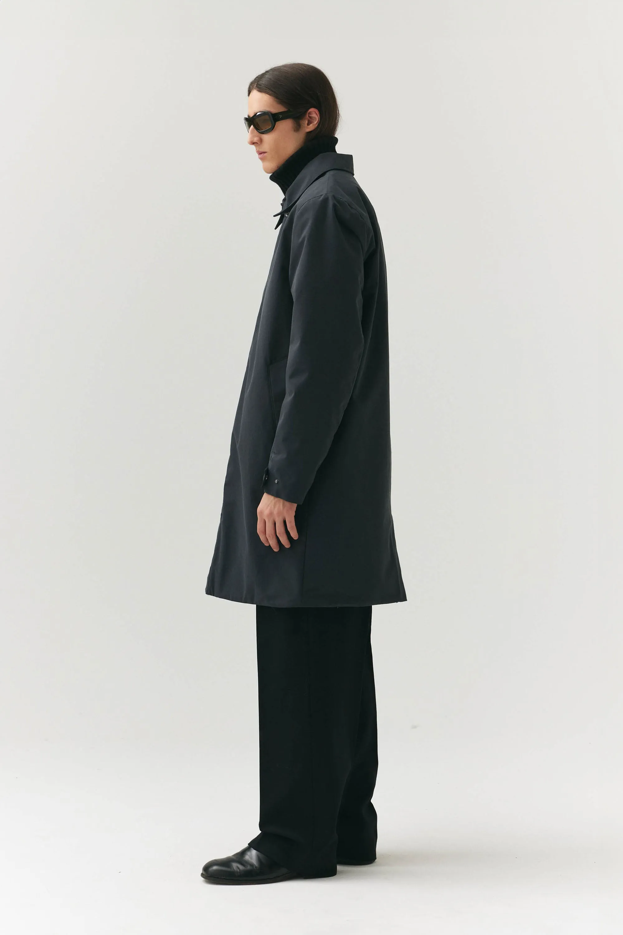 LONG DONG POLYRAYON WOOL LOOK AW24 STEEL GREY