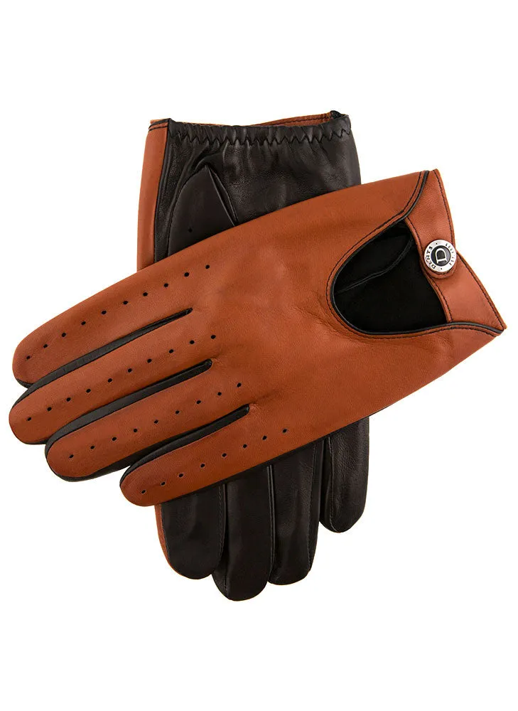 Men's Heritage Two-Colour Leather Driving Gloves