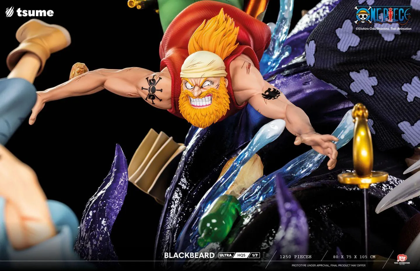 One Piece-Black Beard HQS - Anime Figure