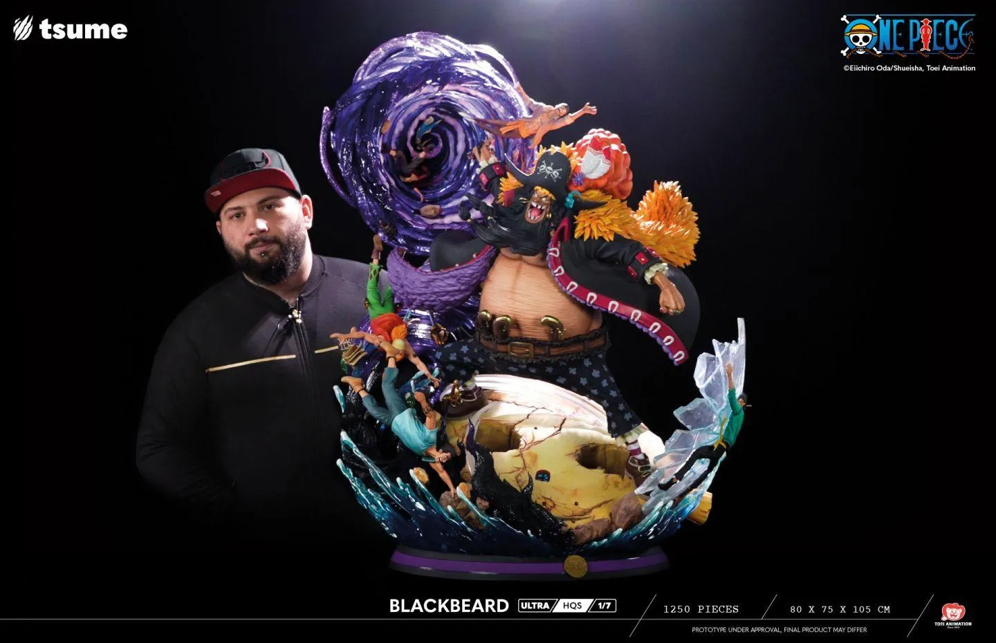 One Piece-Black Beard HQS - Anime Figure