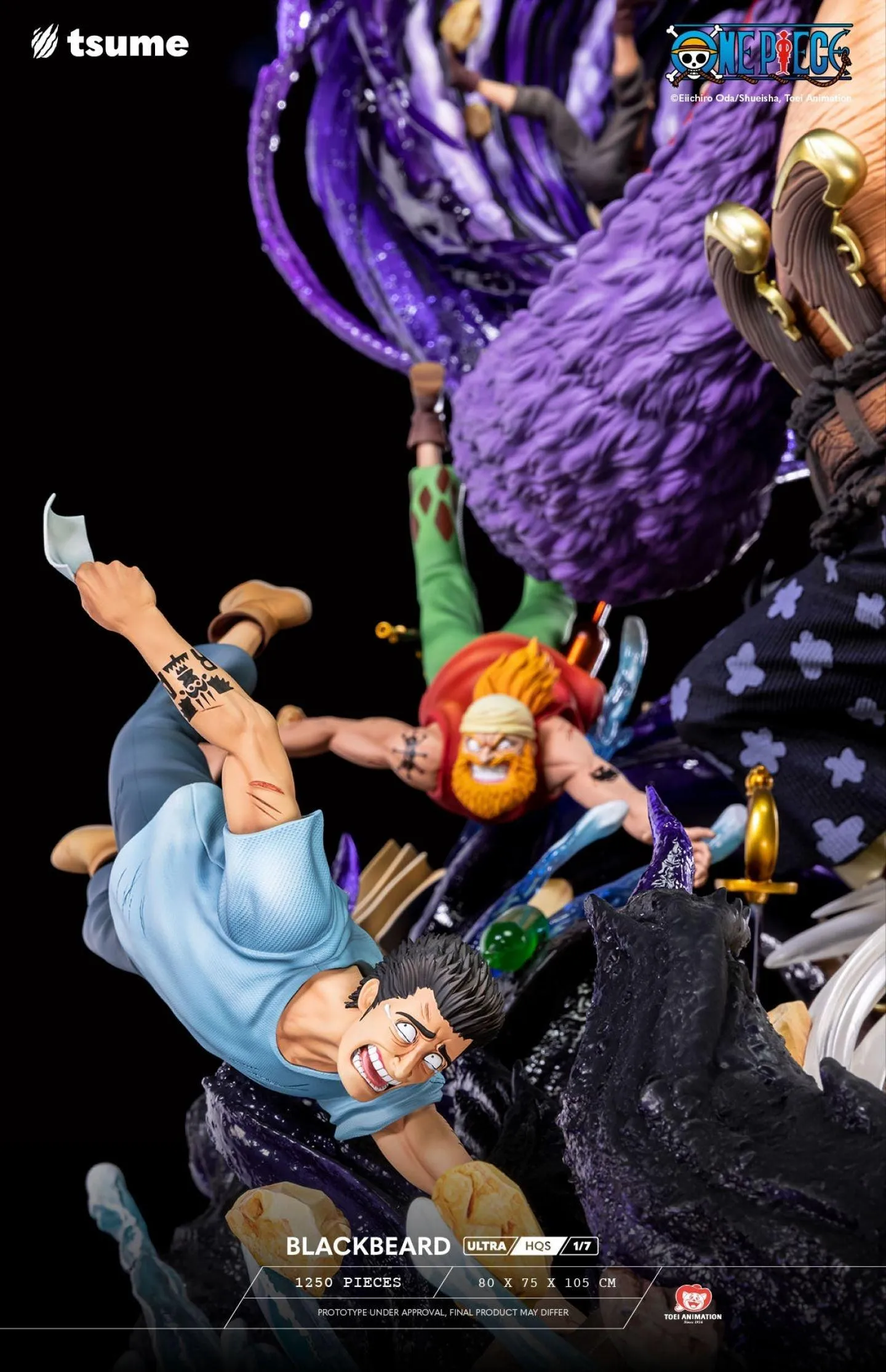 One Piece-Black Beard HQS - Anime Figure