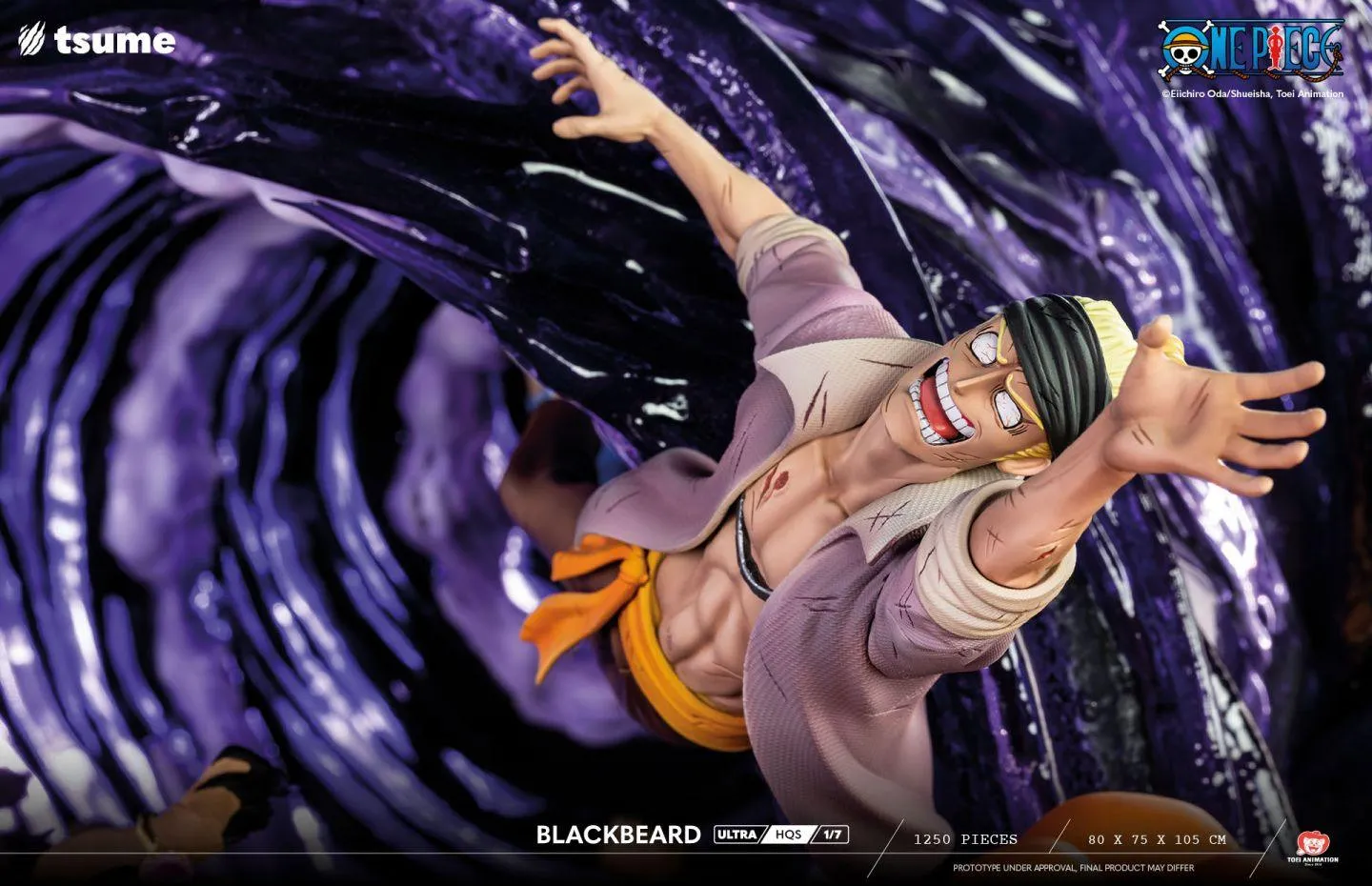 One Piece-Black Beard HQS - Anime Figure