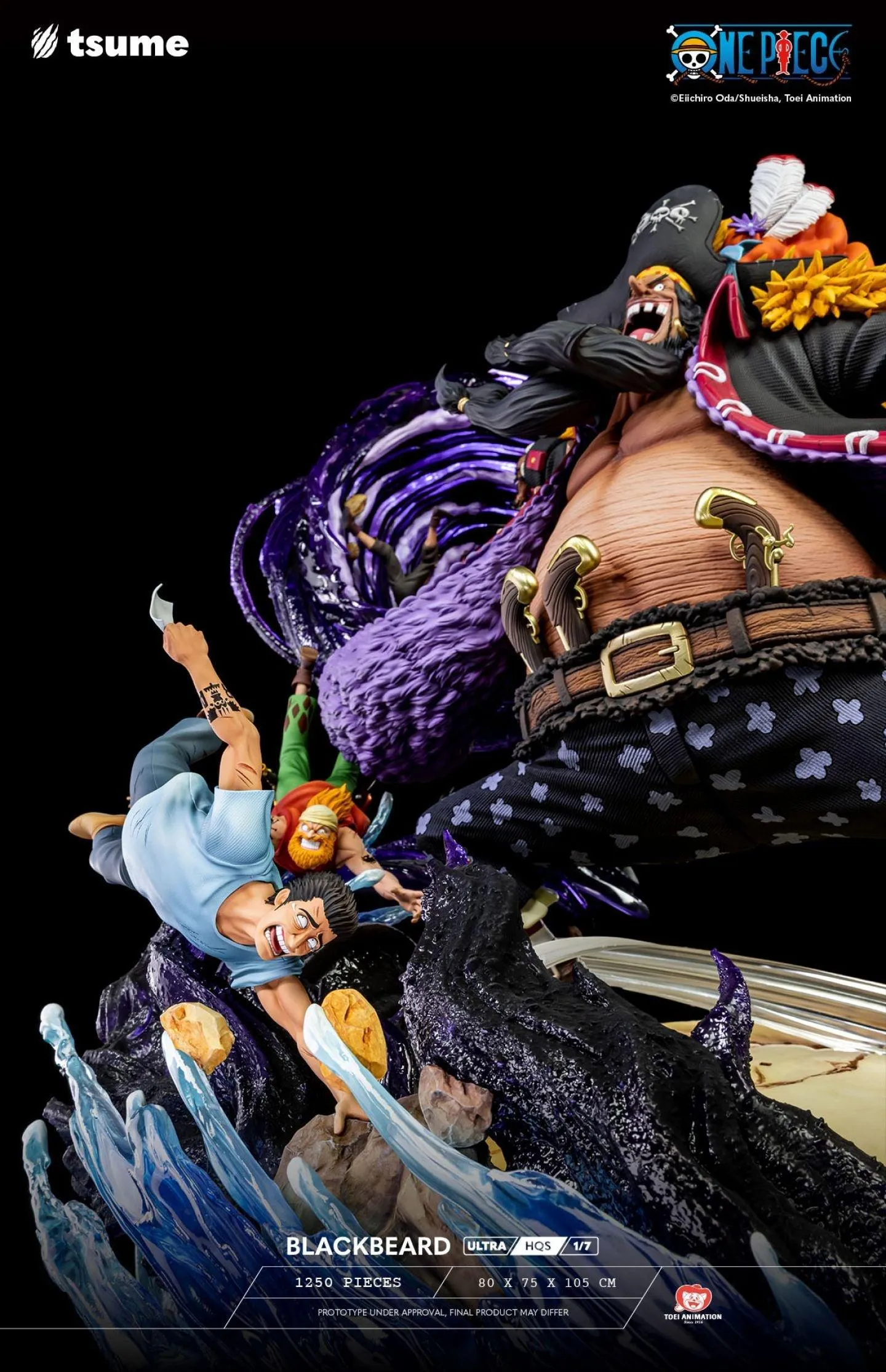 One Piece-Black Beard HQS - Anime Figure