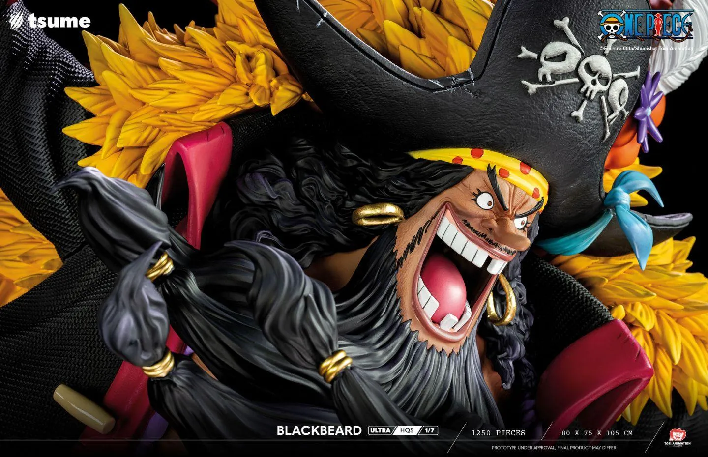 One Piece-Black Beard HQS - Anime Figure