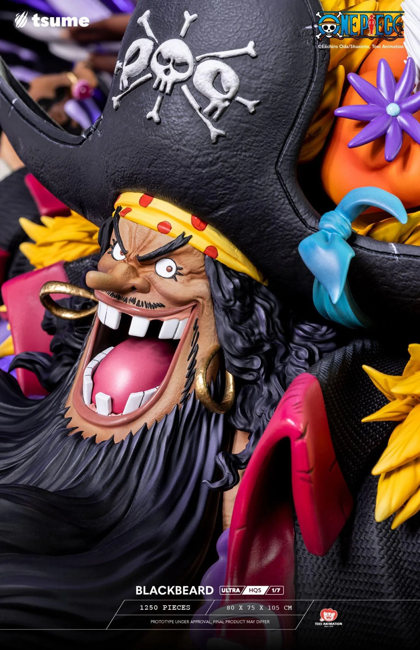 One Piece-Black Beard HQS - Anime Figure