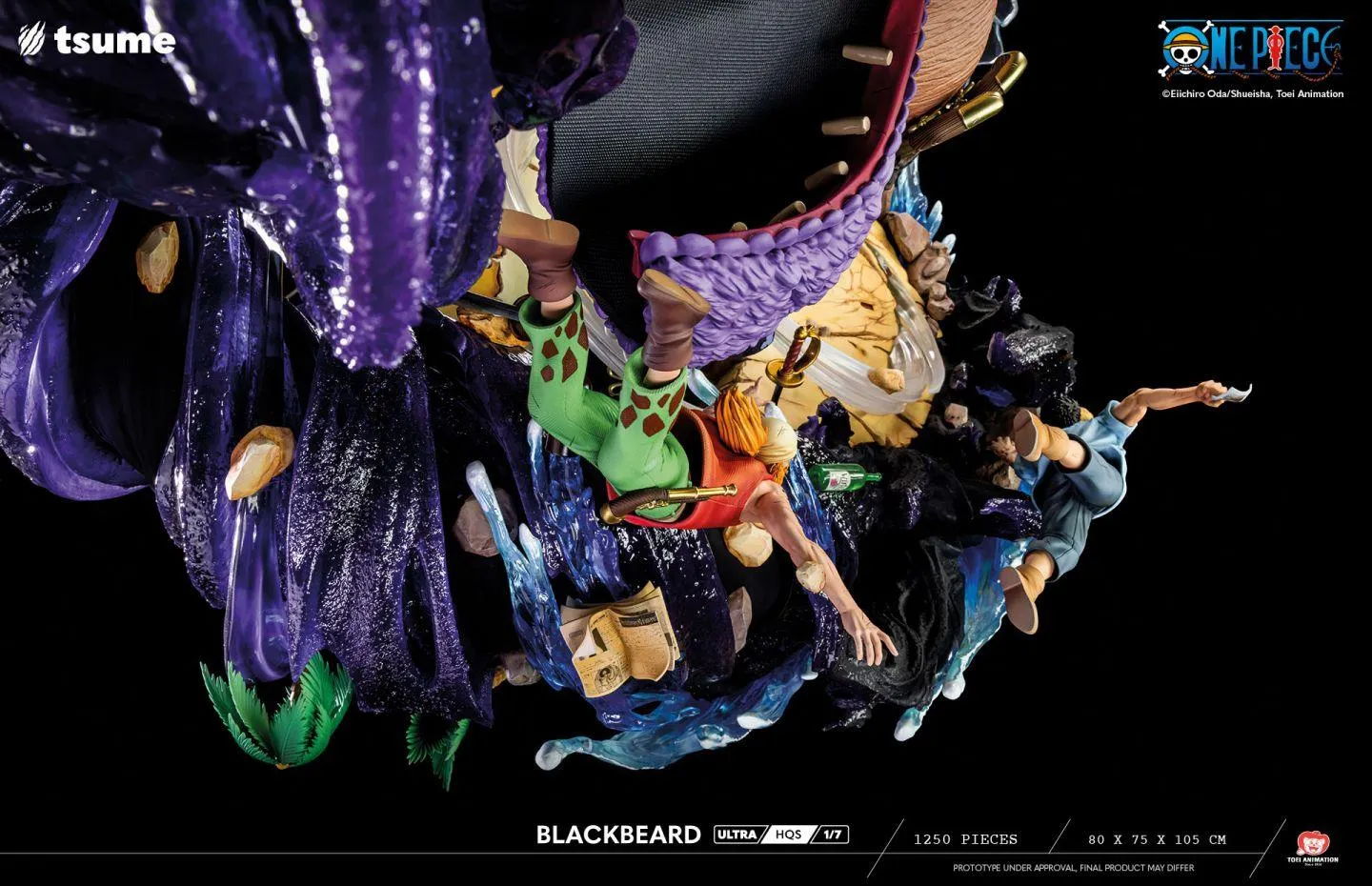 One Piece-Black Beard HQS - Anime Figure