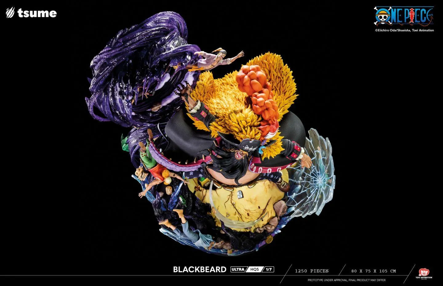 One Piece-Black Beard HQS - Anime Figure