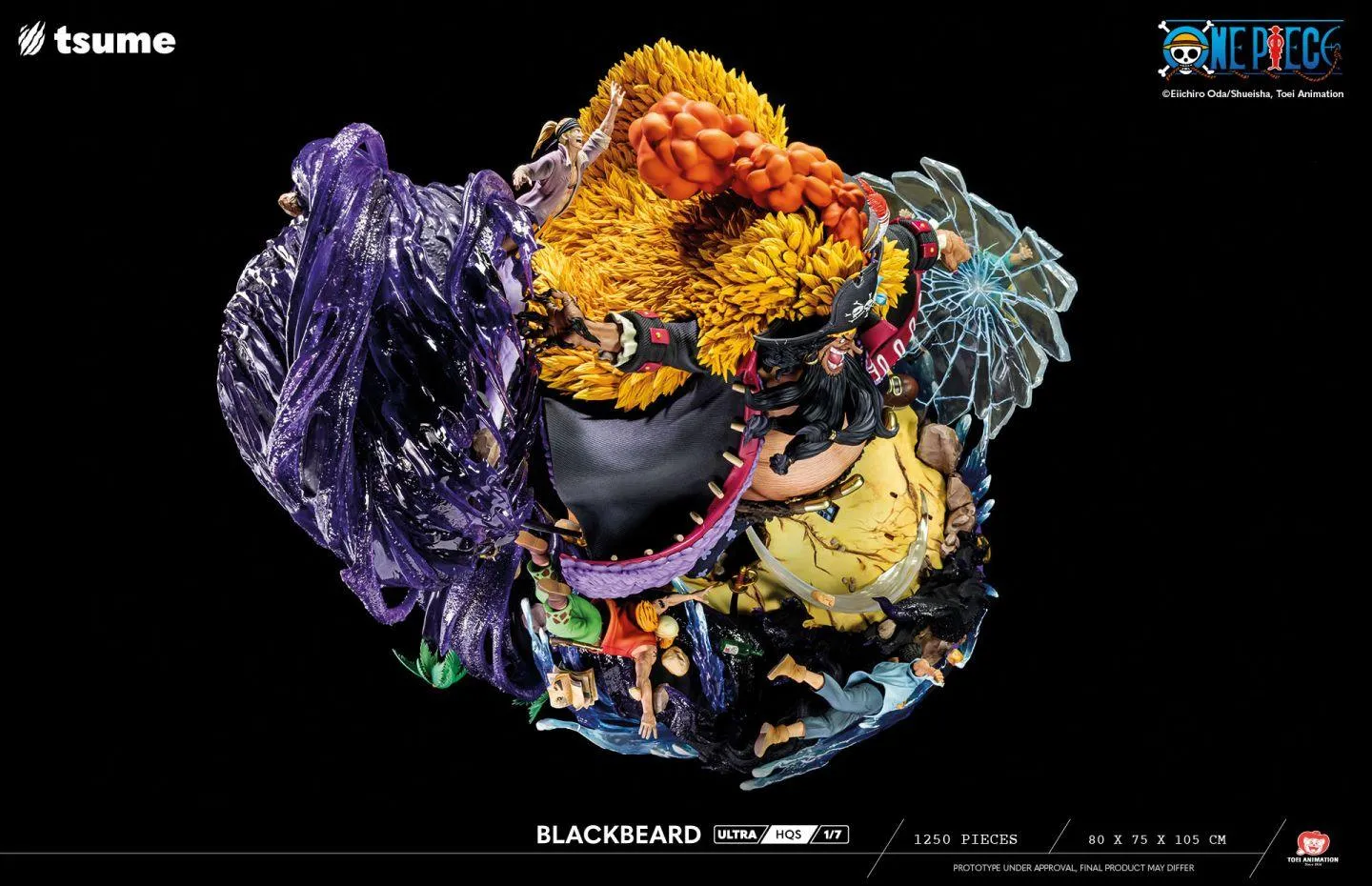 One Piece-Black Beard HQS - Anime Figure