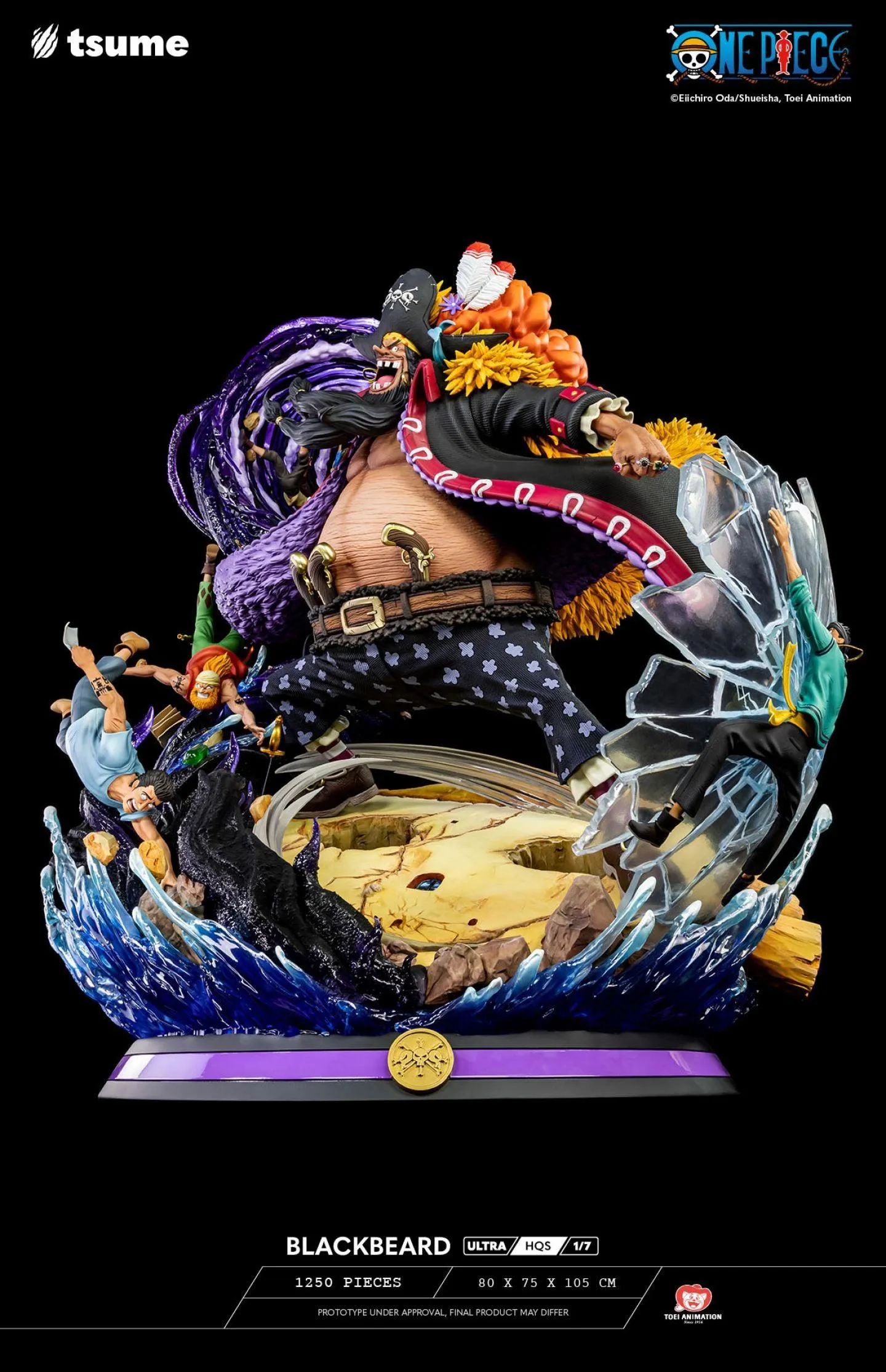 One Piece-Black Beard HQS - Anime Figure