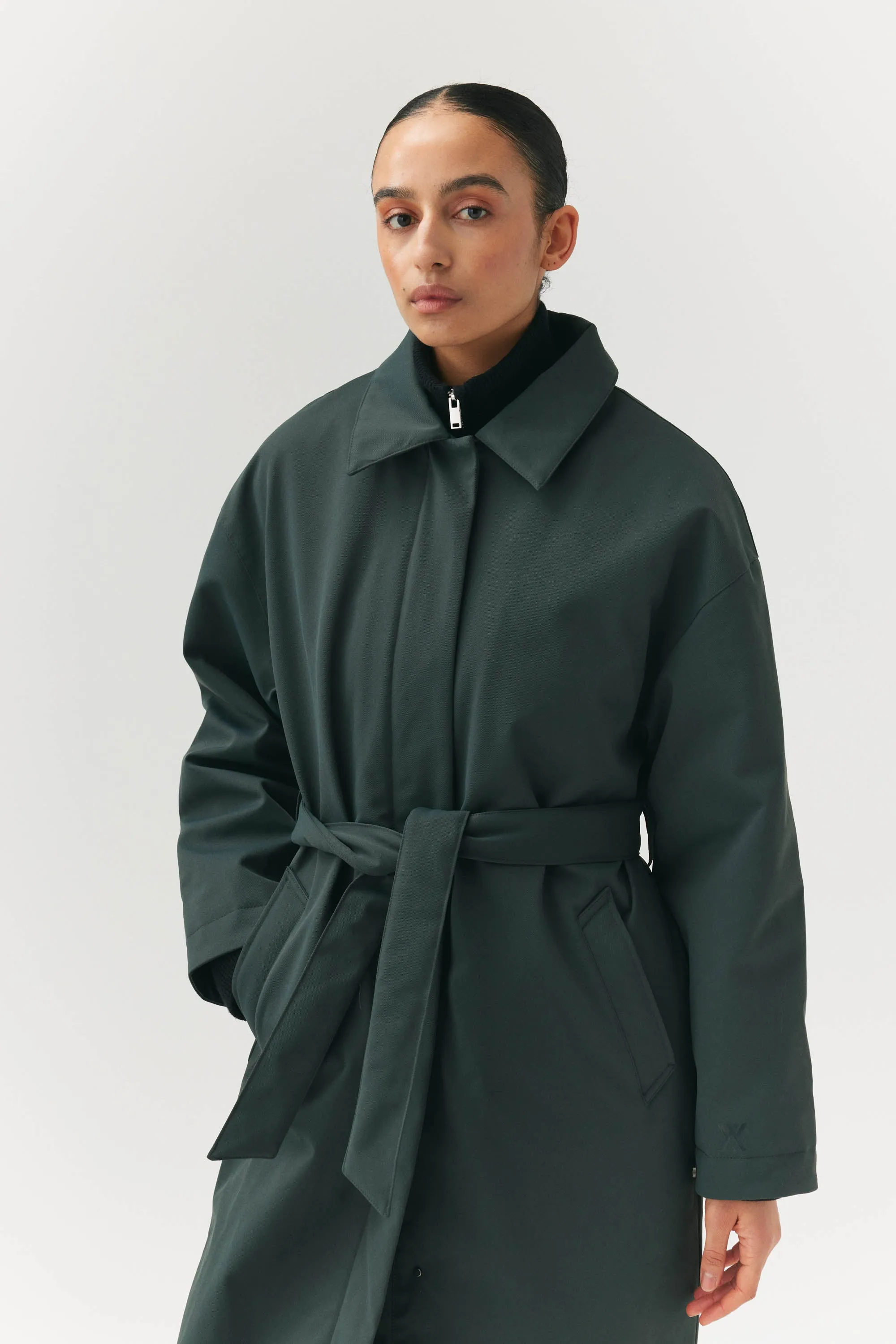 RACHEL G NINSPIN AW24 FOREST GREEN