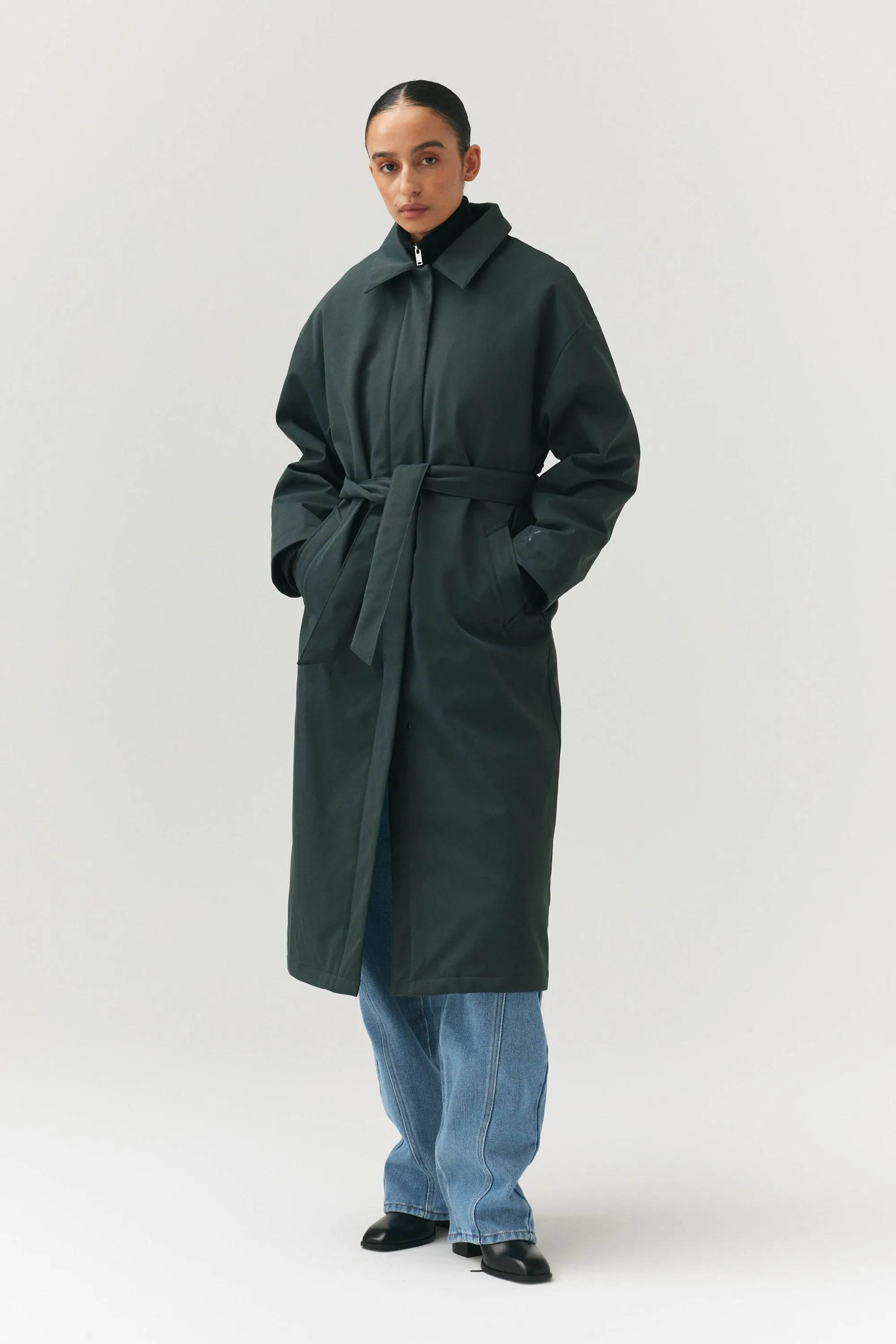 RACHEL G NINSPIN AW24 FOREST GREEN