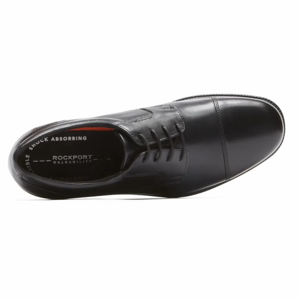 Rockport Men CHARLES ROAD CAPTOE BLACK