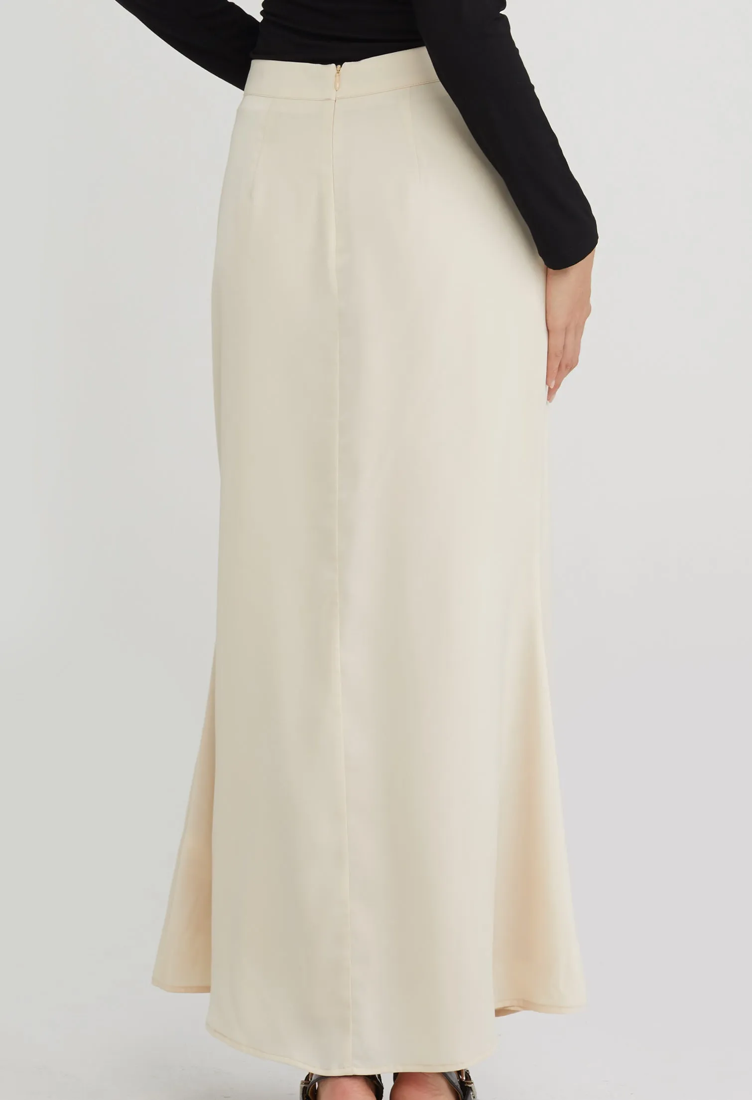 Satin Maxi Skirt