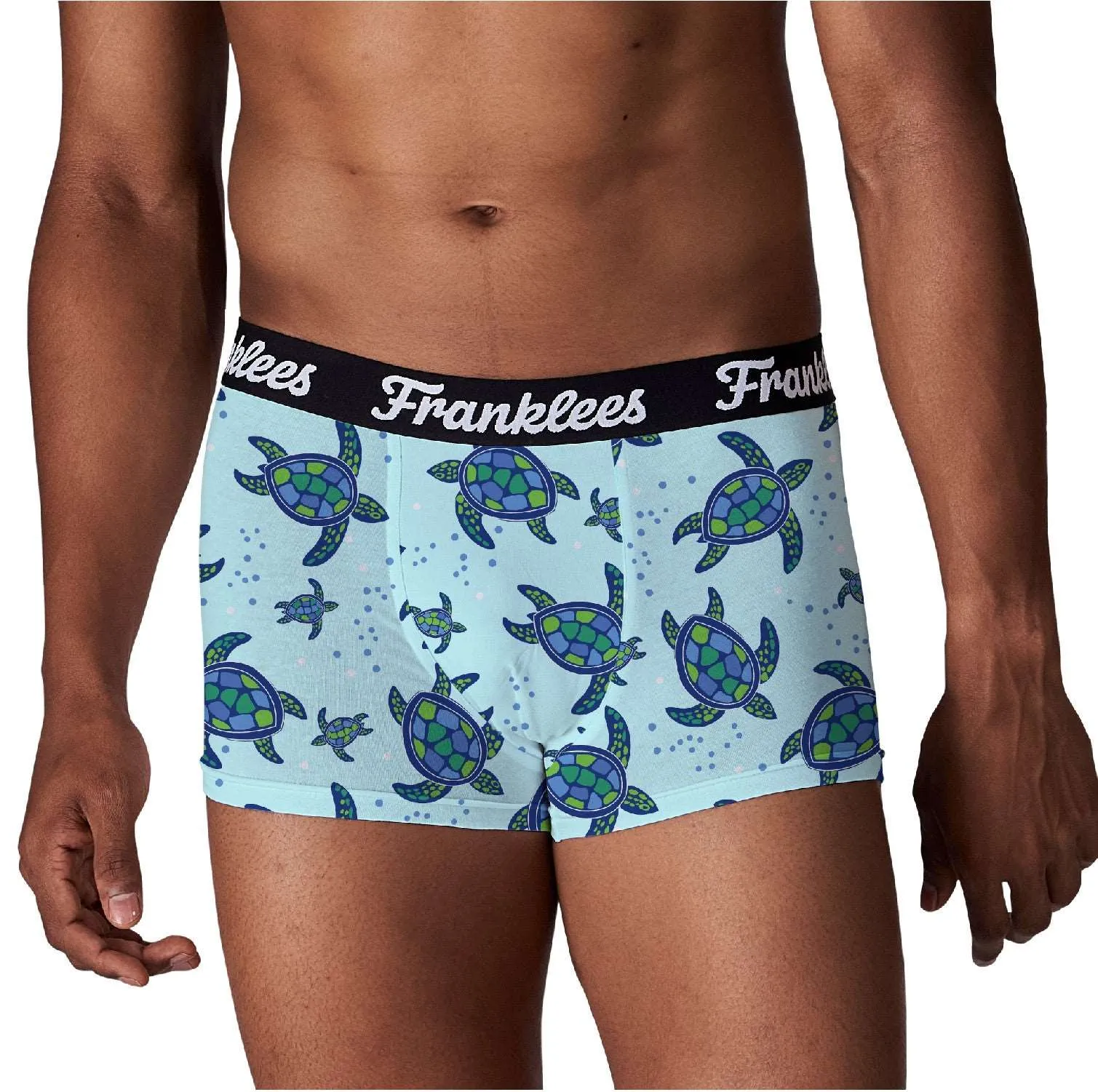 Short Leg Trunk | Soft Cotton | Turtles