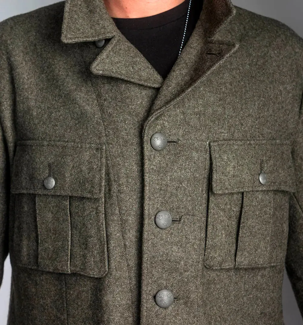 WWII Era 6-Pocket Wool Battle Field Jacket